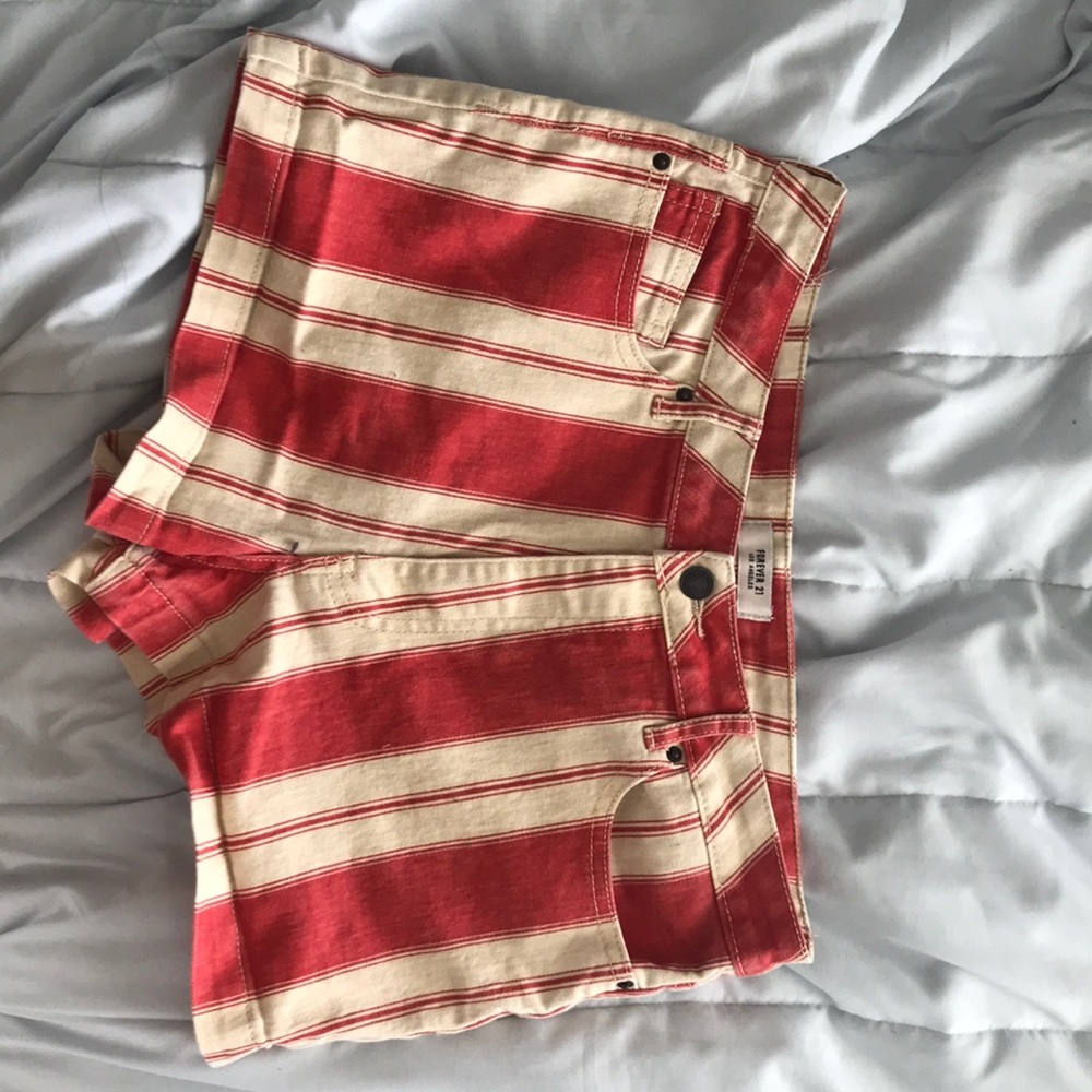 Funky red and yellow shorts